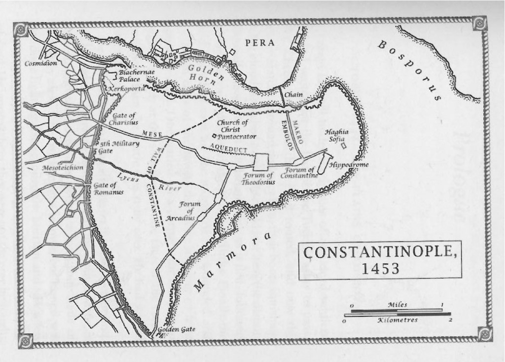 Siege Map - Constantinople